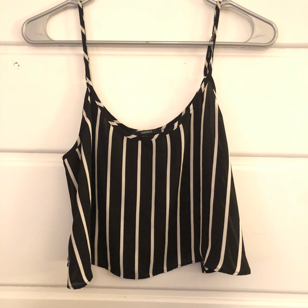 Striped Crop Top